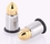 Painful Pleasures P223 GOLD TIP Bullet Threaded Plug Stainless Steel - Price Per 1