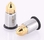 Painful Pleasures P223 GOLD TIP Bullet Threaded Plug Stainless Steel - Price Per 1