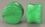 Painful Pleasures P264 Double Flare GREEN STONE Plug - 8g - 1&quot; - Price Per 1