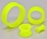 Kaos Softwear P395 UV Yellow Silicone Skin Eyelet by Kaos Softwear - 10g up to 1&quot; - Price Per 1&lt;br&gt;