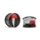 Painful Pleasures P515 2g-20mm Double Flared Red Mushroom Soda-Lime Glass Plug - Price Per 1