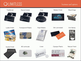Limitless Print-012 Round Corner Business Cards - 2&quot; x 3.5&quot; - (100+ Business Cards)
