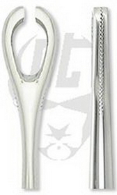 Pierced Tools PT-014 Mini Forester (Sponge) Forceps 6.5 inch Slotted