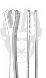 Pierced Tools PT-036 MINI Pennington 5 3/4" Tweezers Slotted with Easy Lock