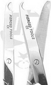 Pierced Tools PT-045 SUTURE SCISSORS 4 1/2&quot; Straight Stitch Scissors