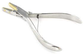 Pierced Tools PT-061 FLAT NOSE Pliers 5 1/2&quot; with Brass Jaws - will not scratch jewelry
