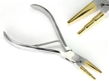 Pierced Tools PT-071 Brass Tip Nose Ring Pliers - Bend the Perfect Nose Screw Every Time