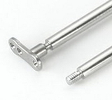 Pierced Tools PT-074-14g-thread-taper 14g Threaded Taper for Internally threaded Jewelry, Dermal Anchors, etc..