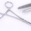 Pierced Tools PT-090 FLAT NOSE Hemostat Tool Designed by Shawn O'Hare for Dermal Anchor Insertion