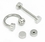 Painful Pleasures RES224 DISC for Externally Thread 1.2mm Spare Disc - 18g and 16g Jewelry