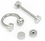 Painful Pleasures RES224 DISC for Externally Thread 1.2mm Spare Disc - 18g and 16g Jewelry