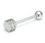 Painful Pleasures UB039 14g 5/8&quot; Drum Straight Barbell