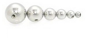 Painful Pleasures UB213-UB219 14g Stainless Steel Replacement Ball- 3mm-10mm