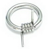 Painful Pleasures UR025 10g Barbed Captive Ring