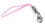 Painful Pleasures UR248 Pink Cell Phone Charm String
