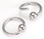 Painful Pleasures UR271 14g Fixed Bead Stainless Steel Ring - Annealed