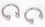 Painful Pleasures UR286 16g Steel Circular Barbell Internally Threaded