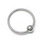 Painful Pleasures UR324 16g Stainless Steel Captive Bead Ring