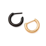 Painful Pleasures UR496 16g Steel Septum Clicker with Black PVD Coating - Price Per 1