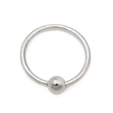 Painful Pleasures UR593-anod 18g Annealed Titanium Fixed Bead Ring - Price Per 1