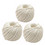 Cooking Twine 1.5mm Kitchen Cotton Rope Thread Butcher's Twine for Trussing and Tying Poultry Home Decorating Totally 600 Yards White