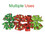 Muka 25 Yards Christmas Ribbons Grosgrain Holiday Thermal Transfer 7/8" Winter Season Festival Decor