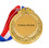 30 Pcs Custom Award Medals Metal with Ribbon Class Medal 2.5 inches Logo Text Print