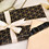100 Yards Gold Edge Satin Ribbon Metallic Ribbon Gift Wrapping Decoration