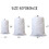 Personalized Canvas Laundry Bag Extra Large Duffle Bag Drawstring Cotton Bag Beige - 1 Pack