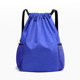 Drawstring Backpack Strings Bags with Pockets Custom Backpack Sports Bag Waterproof Large Capacity Bag