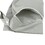 Muka 2 Pcs Large Travel Laundry Bag, Waterproof Washable Wet Dry Bag, Single Pocket, 15.7 x 19.7 Inch. Black+Grey