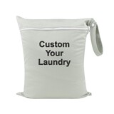 Muka Custom Embroidered Large Travel Laundry Bag, Waterproof Washable Wet Dry Bags, Single Pocket - 15.7