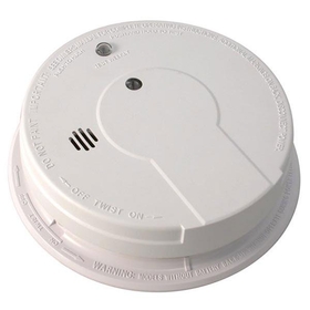 Kidde Interconnectable AC/DC Smoke Alarm w/ Battery Backup, Smart Button, Smart Hush, Silent Hush, & Alarm Memory (Ionization)