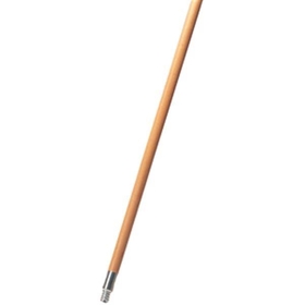 Lacquered Wood Handle w/ Threaded Metal Tip (60")