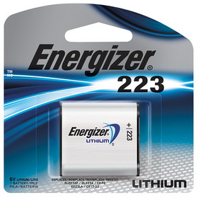Energizer 223 Lithium Photo/Camera Battery (6V)