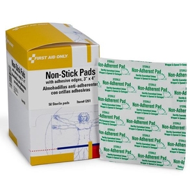 Nonstick Adhesive Pads, 3" x 4" (50/Box)