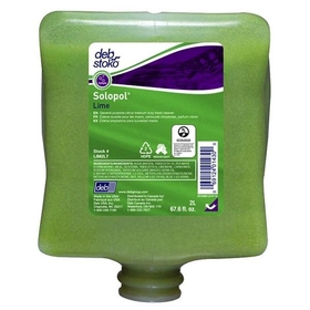 Solopol Lime Medium Heavy-Duty Cleanser, 2 L, 4/Case