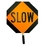 Stop/Slow Traffic Paddle, Aluminum