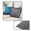 TOPTIE Set of 2 Velvet Pillow Covers 18" x 18", Throw Cushion Case for Sofa Bedroom (Teal)