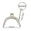 TOPTIE 10Pcs Purse Clasps Frame, 2"/5cm Kiss Clasp Lock for Coin Bag Making with Key Ring (BRONZE)