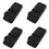 Aspire 4 Pack Luggage Straps for Suitcases, Adjustable Travel Belts Suitcase Straps with Buckles, Travel Essentials(Black)