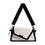 Aspire Wide Shoulder Purse Strap Replacement Cross-body Handbag, Adjustable Belt Bags Stripe(White)