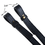 TOPTIE Adjustable Shoulder Bag Strap, PU Leather Replacement Purse Straps 21"-23" Long (Black)
