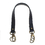 TOPTIE 2PCS PU Leather Purse Straps, Bag Handles, Handbag Strap Replacement 16 Inch (Black / Golden)