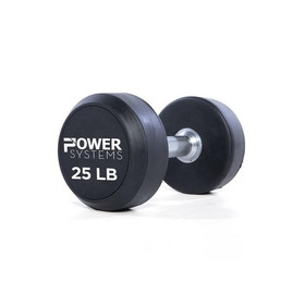Power Systems ProStyle Round Rubber Dumbbell