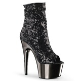 Pleaser ADORE-1008SQ Platforms (Exotic Dancing) : Ankle/Mid-Calf Boots, 7