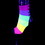 Pleaser ADORE-1018RBG Platform Open Toe/Heel Back Lace-Up Ankle Boot 7" Heel
