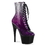 Pleaser ADORE-1020OMB Platform Lace-Up Front Ankle Boot 7" Heel