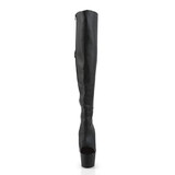 Pleaser ADORE-3019 Platforms (Exotic Dancing) : Thigh High Boots, 7