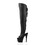 Pleaser ADORE-3019 Platforms (Exotic Dancing) : Thigh High Boots, 7" Heel